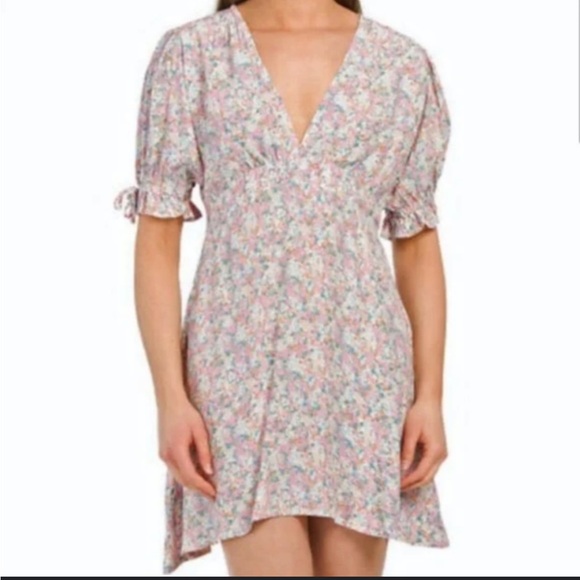 Faithfull the Brand Floral Mini Dress - Picture 3 of 8
